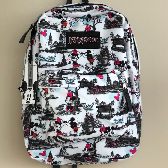 SOLD on Ⓜ️ercari Jansport Mickey & Minnie Backpack - Picture 2 of 5